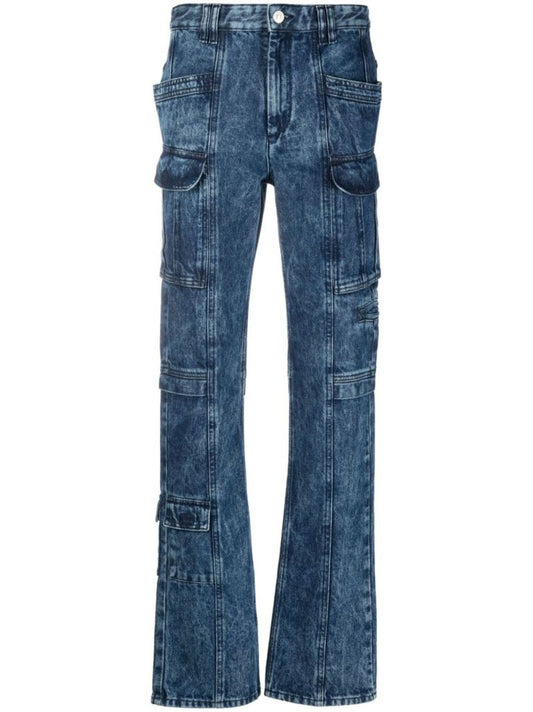 Blue Vokayo Straight-leg Jeans
