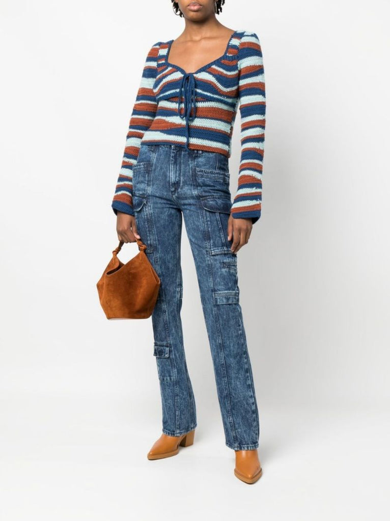 Blue Vokayo Straight-leg Jeans