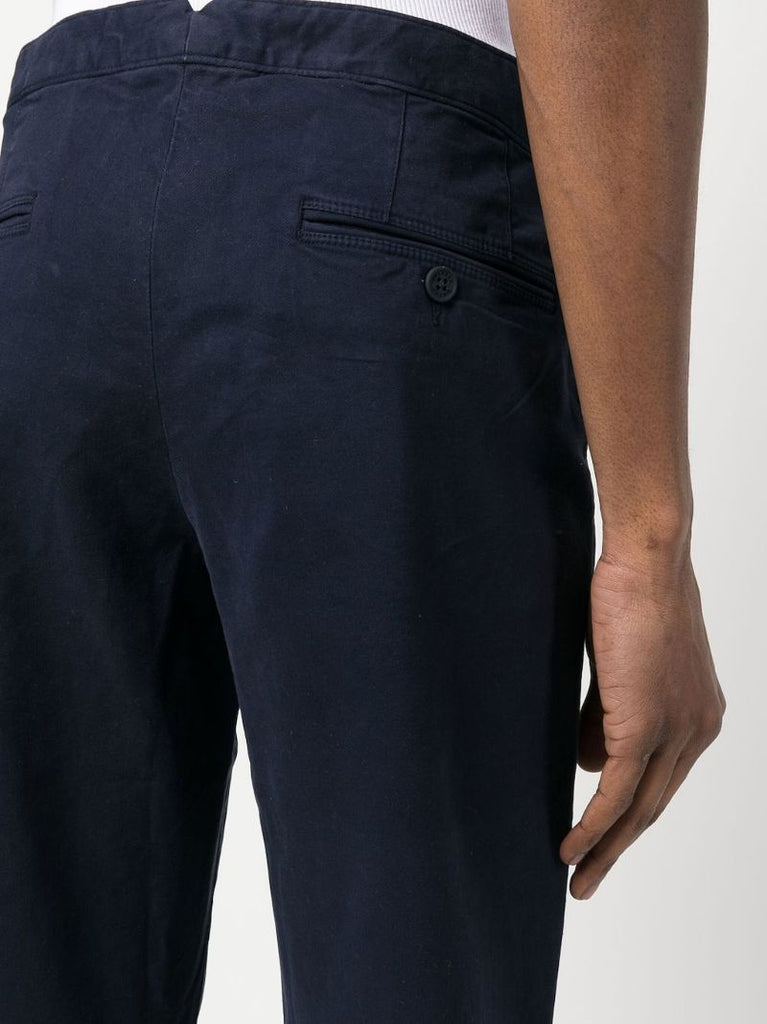 Blue Fallon Stretch-cotton Trousers