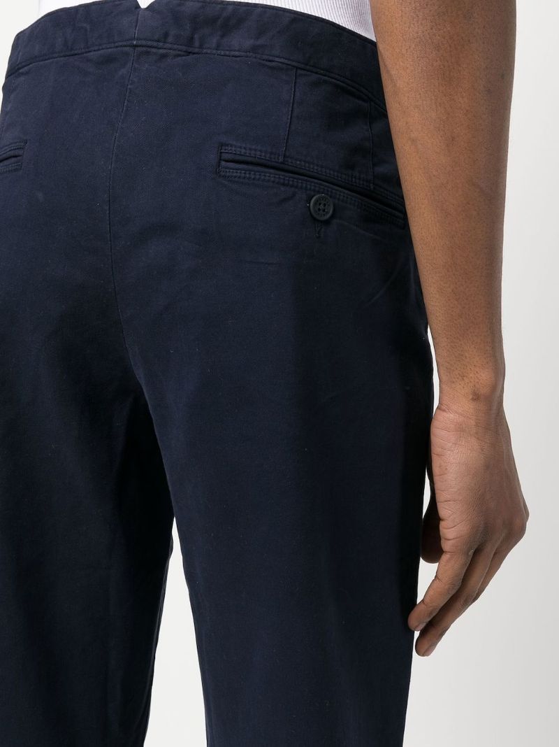 Blue Fallon Stretch-cotton Trousers