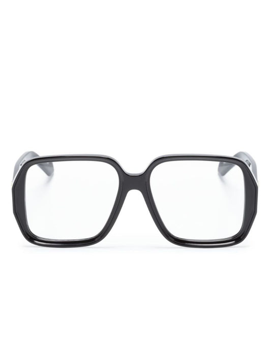 Black Anagram Square-frame Glasses