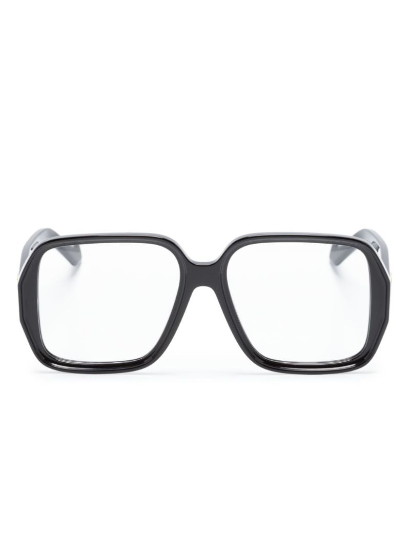 Black Anagram Square-frame Glasses