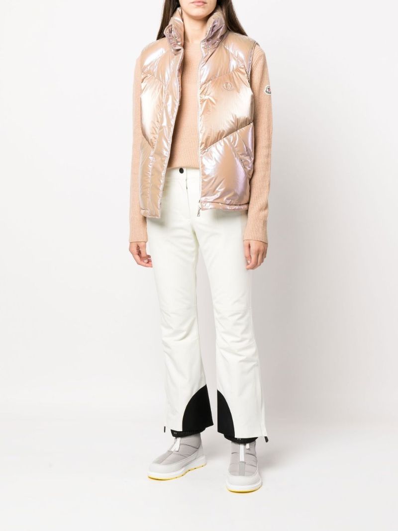 Pink Faucille Puffer Gilet
