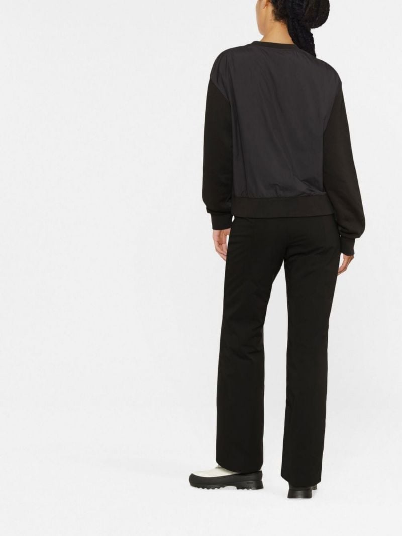 Black High Waist Ski Trousers