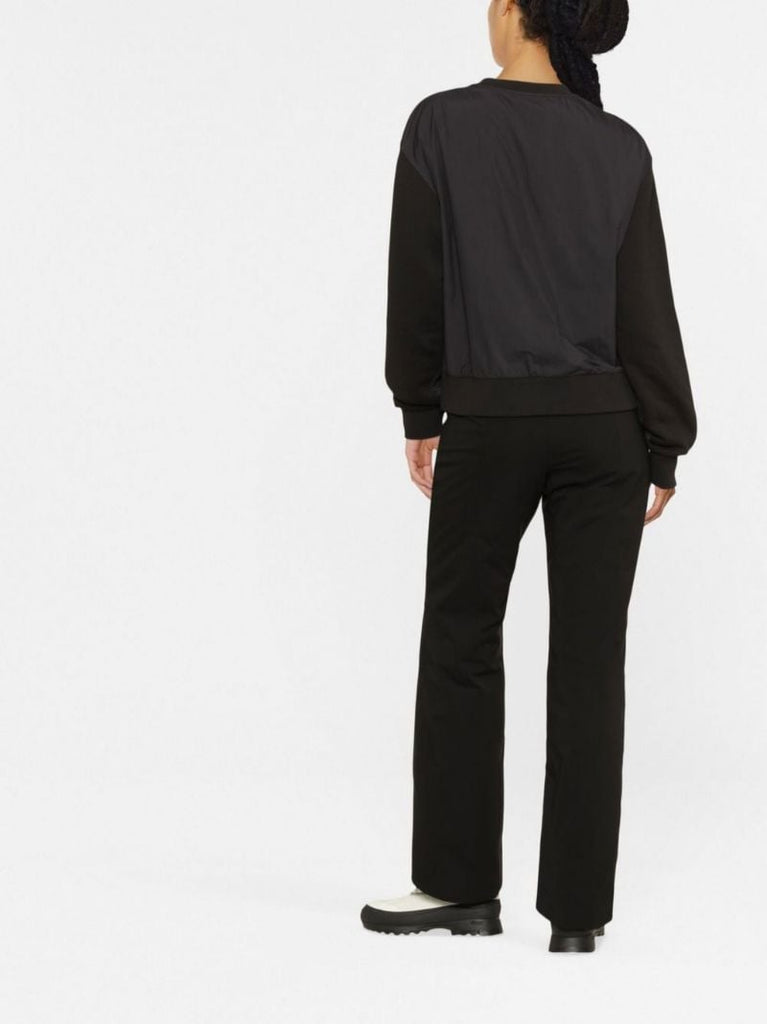 Black High Waist Ski Trousers