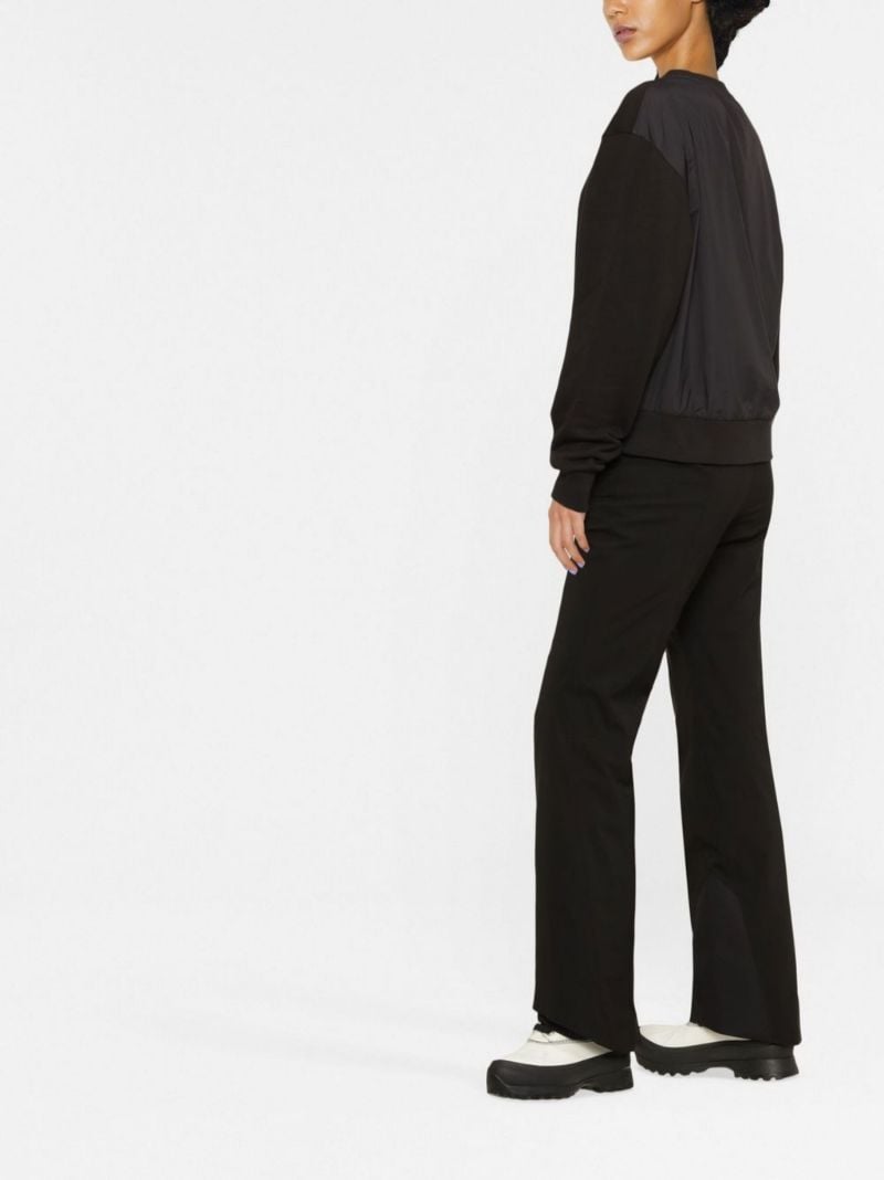 Black High Waist Ski Trousers
