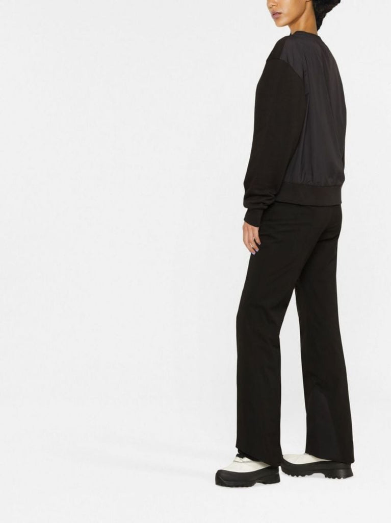 Black High Waist Ski Trousers