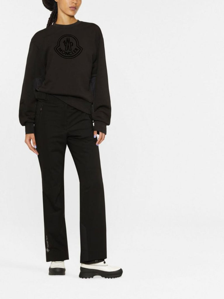 Black High Waist Ski Trousers