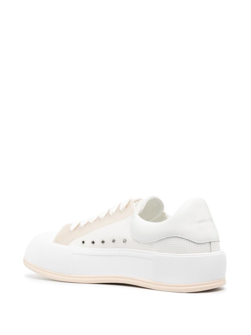 Neutral Deck Low-top Sneakers