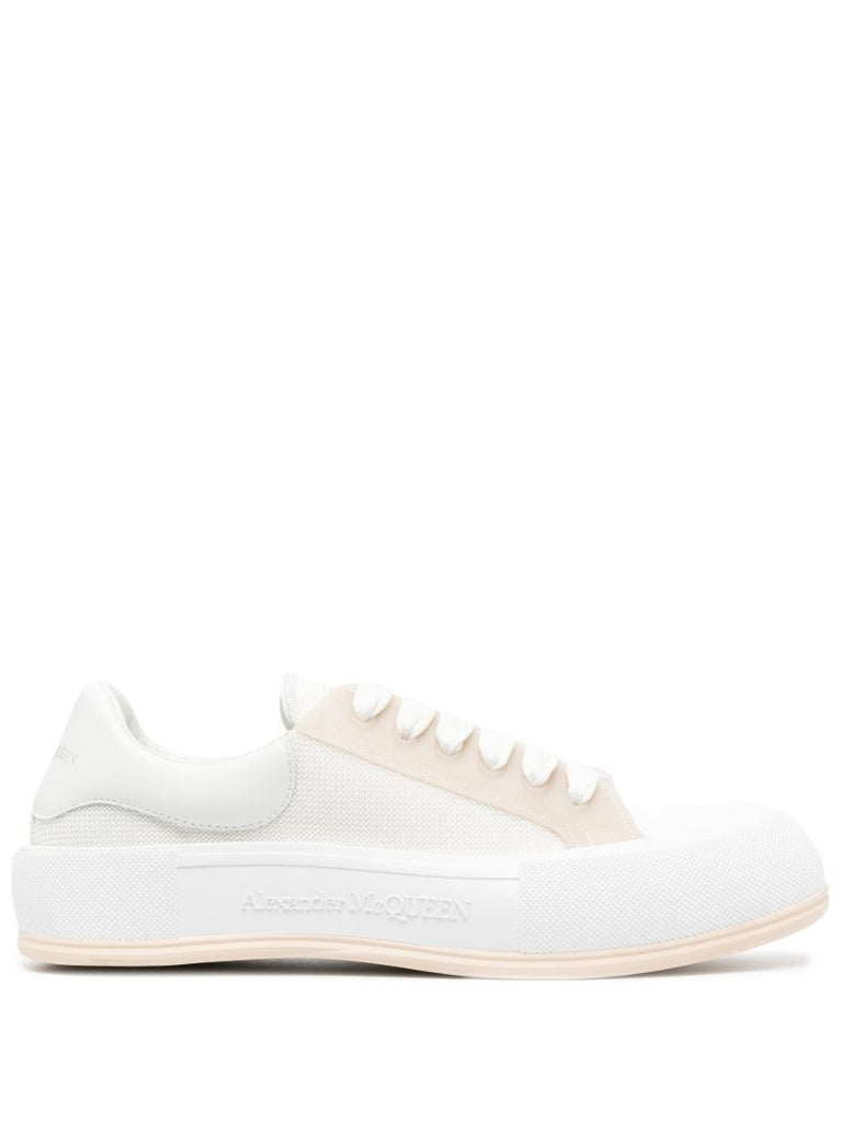 Neutral Deck Low-top Sneakers