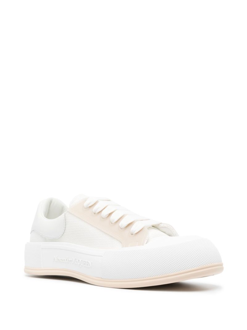 Neutral Deck Low-top Sneakers