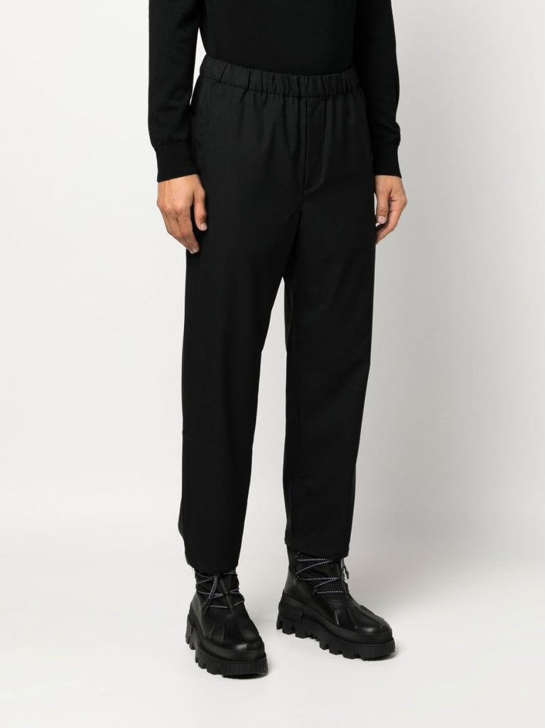 Black Hybrid Track Pants