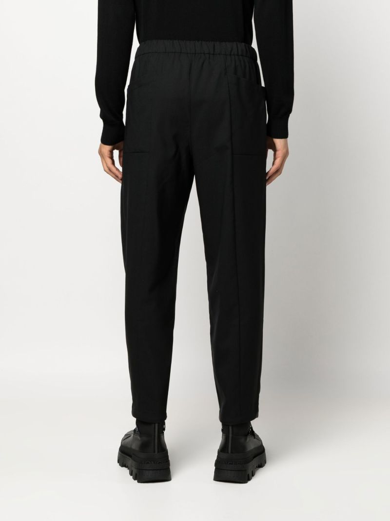 Black Hybrid Track Pants