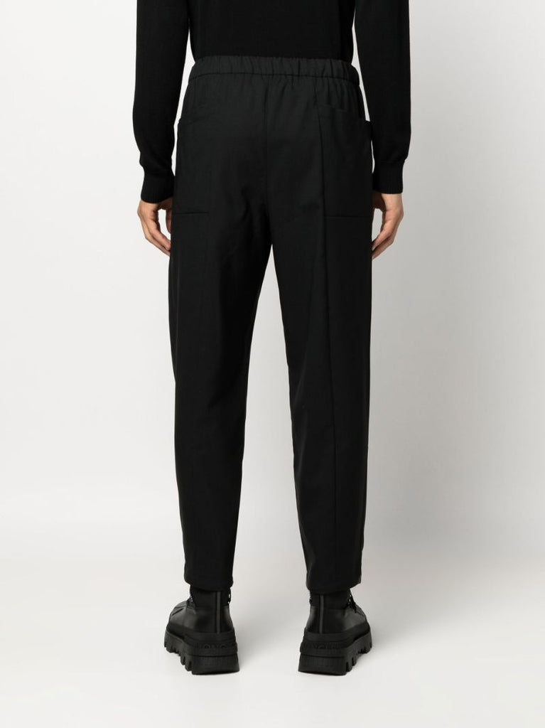 Black Hybrid Track Pants