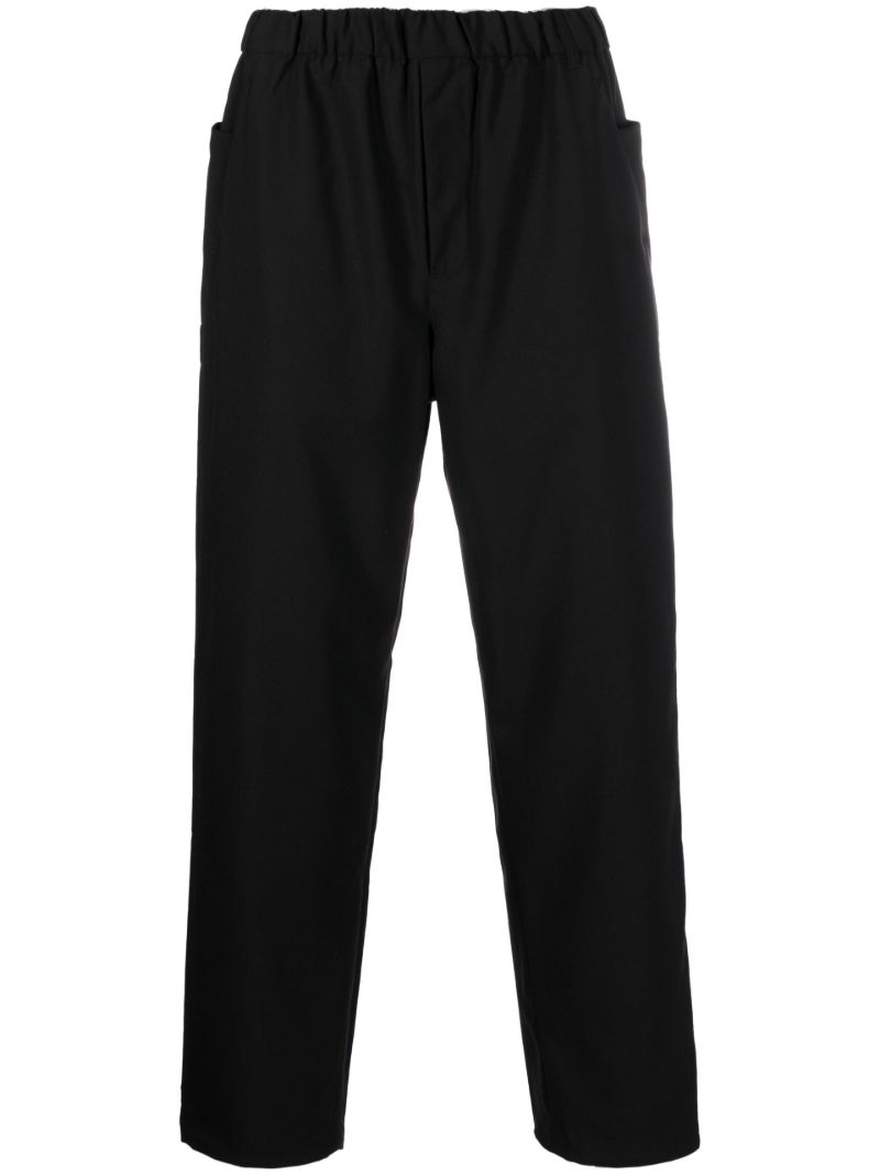 Black Hybrid Track Pants
