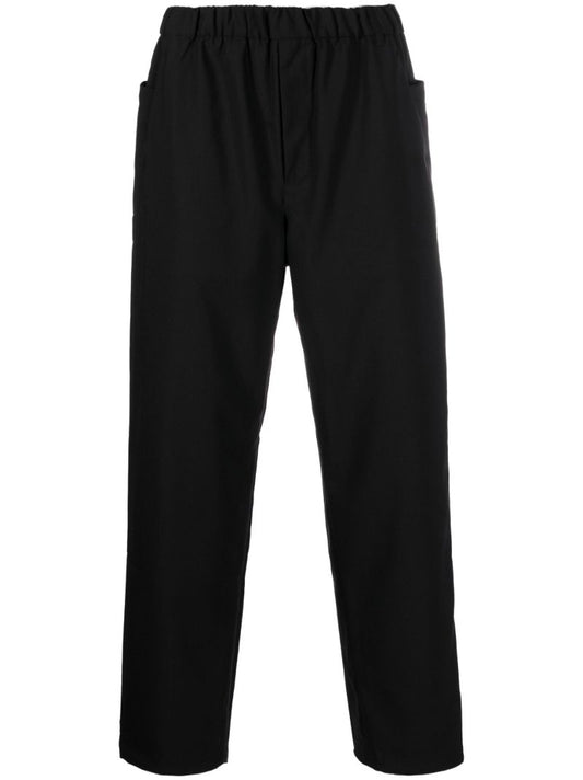 Black Hybrid Track Pants