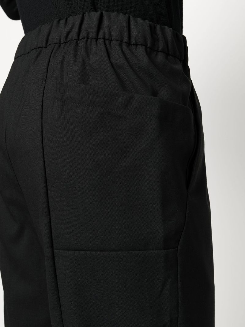Black Hybrid Track Pants