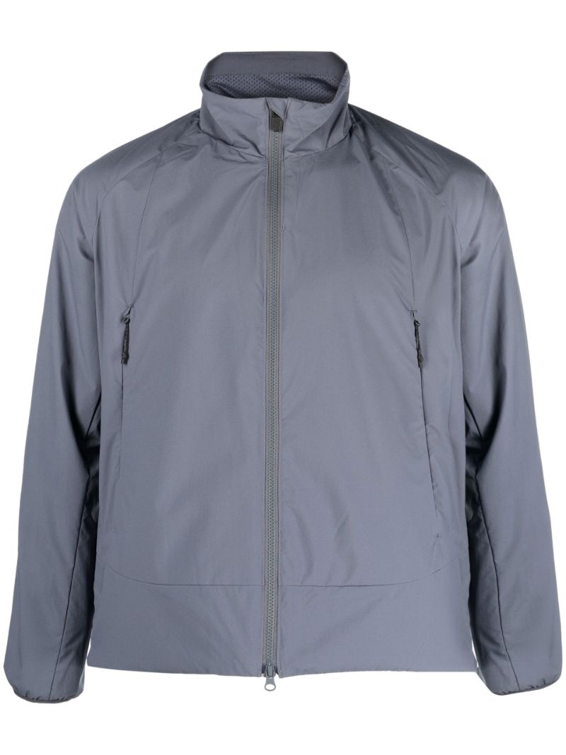 Grey 2 Layer Octa Hooded Jacket