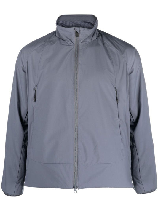 Grey 2 Layer Octa Hooded Jacket