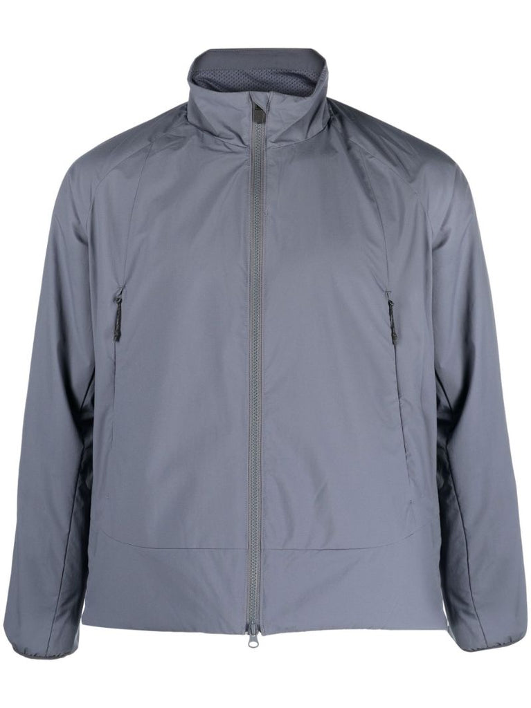 Grey 2 Layer Octa Hooded Jacket