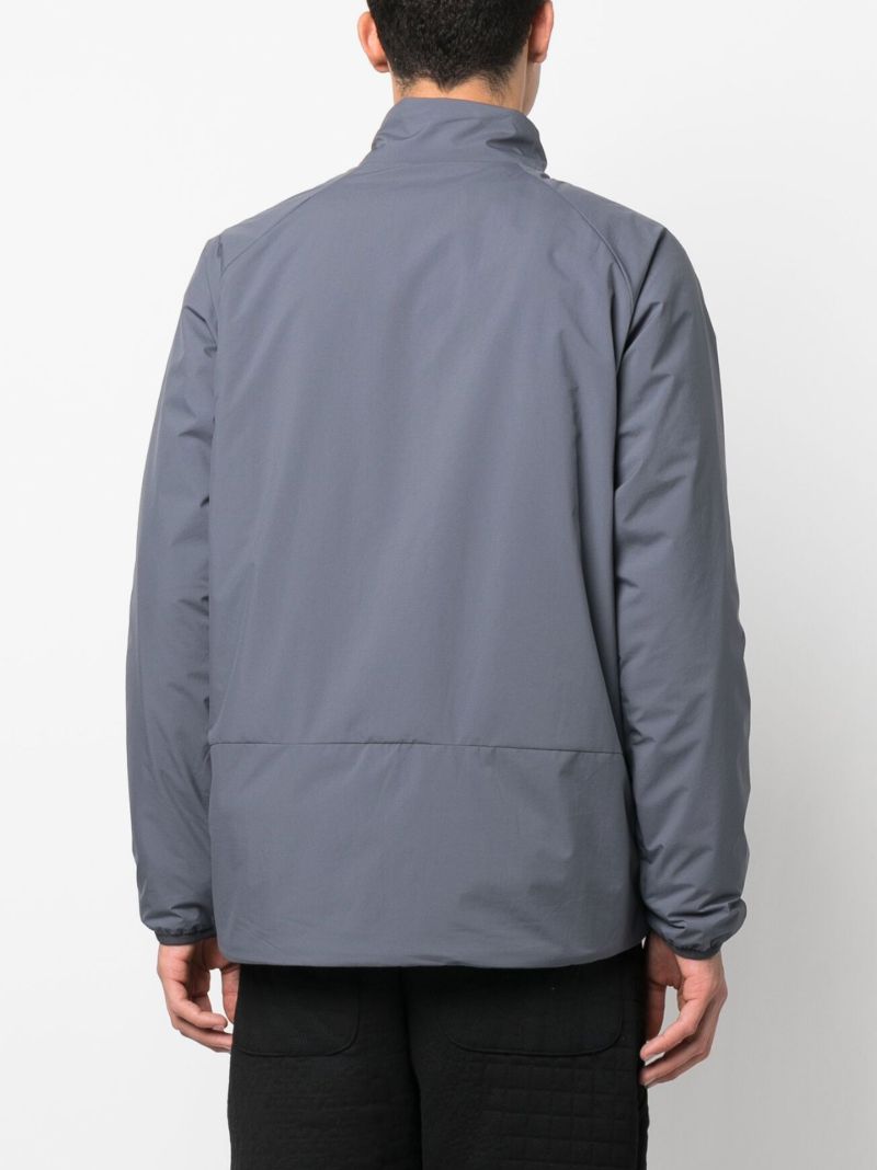 Grey 2 Layer Octa Hooded Jacket