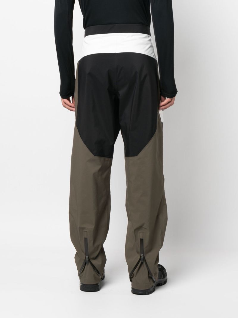 Green Colourblock Gore-tex Trousers