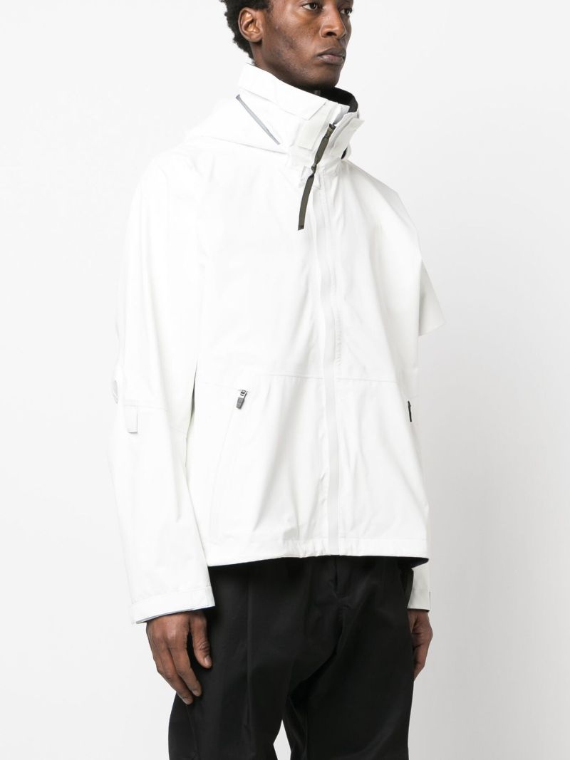 White 3l Gore-tex Interops Jacket