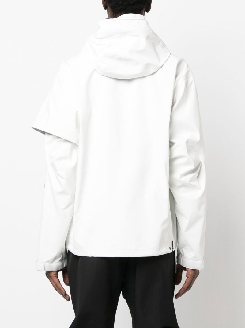 White 3l Gore-tex Interops Jacket