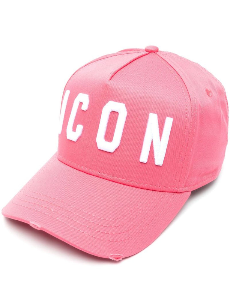Pink Icon Embroidered Cap