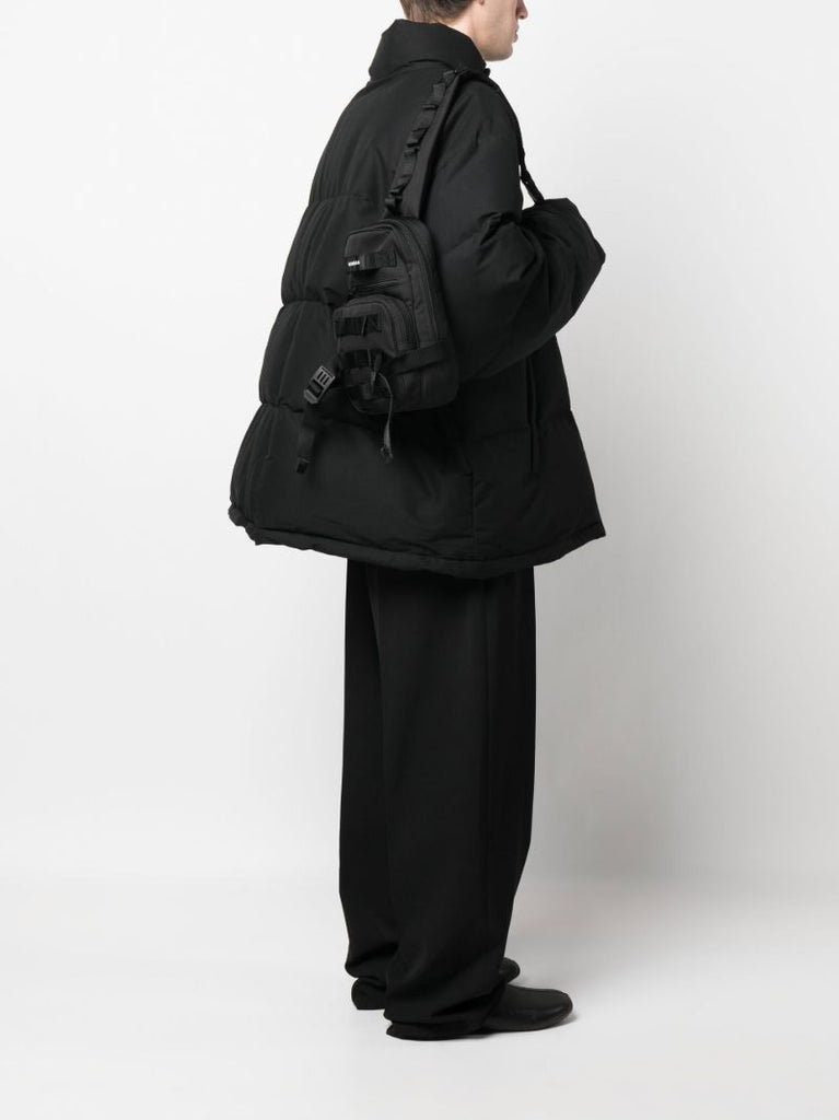 Black Army Sling Backpack