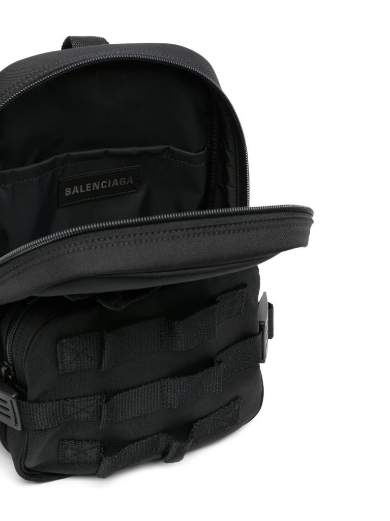 Black Army Sling Backpack