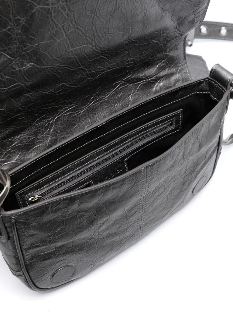 Silver Le Cagole Shoulder Bag