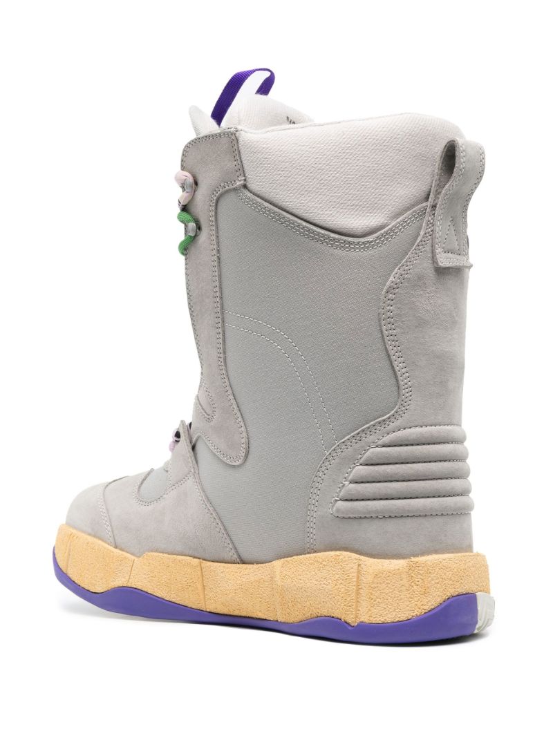Grey Arrows Logo Snow Boots