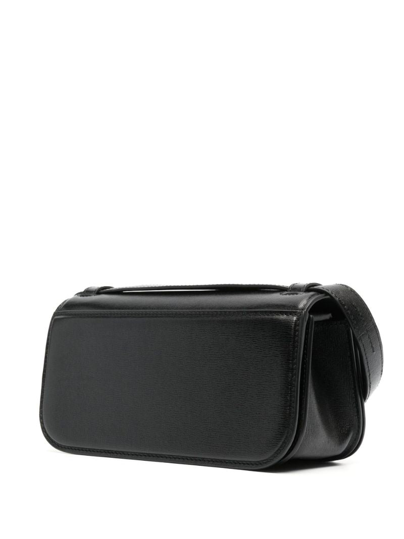 Black Gossip Small Leather Shoulder Bag