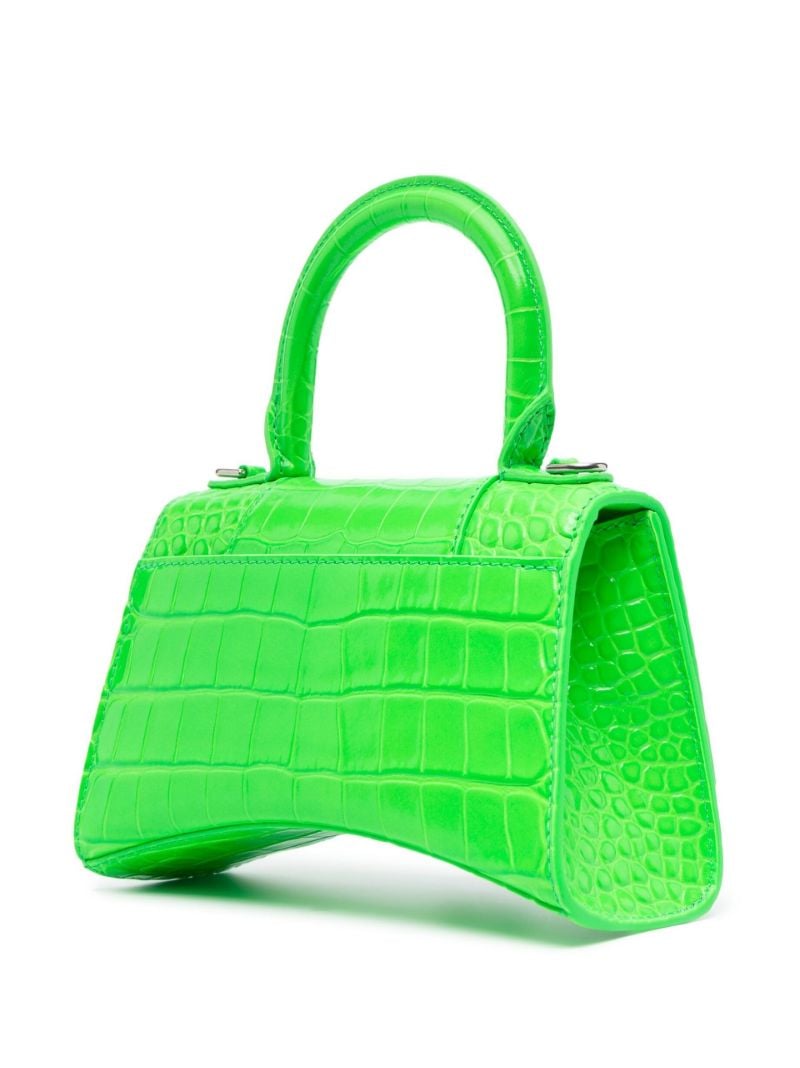 Green Hourglass Xs Cross Body Bag