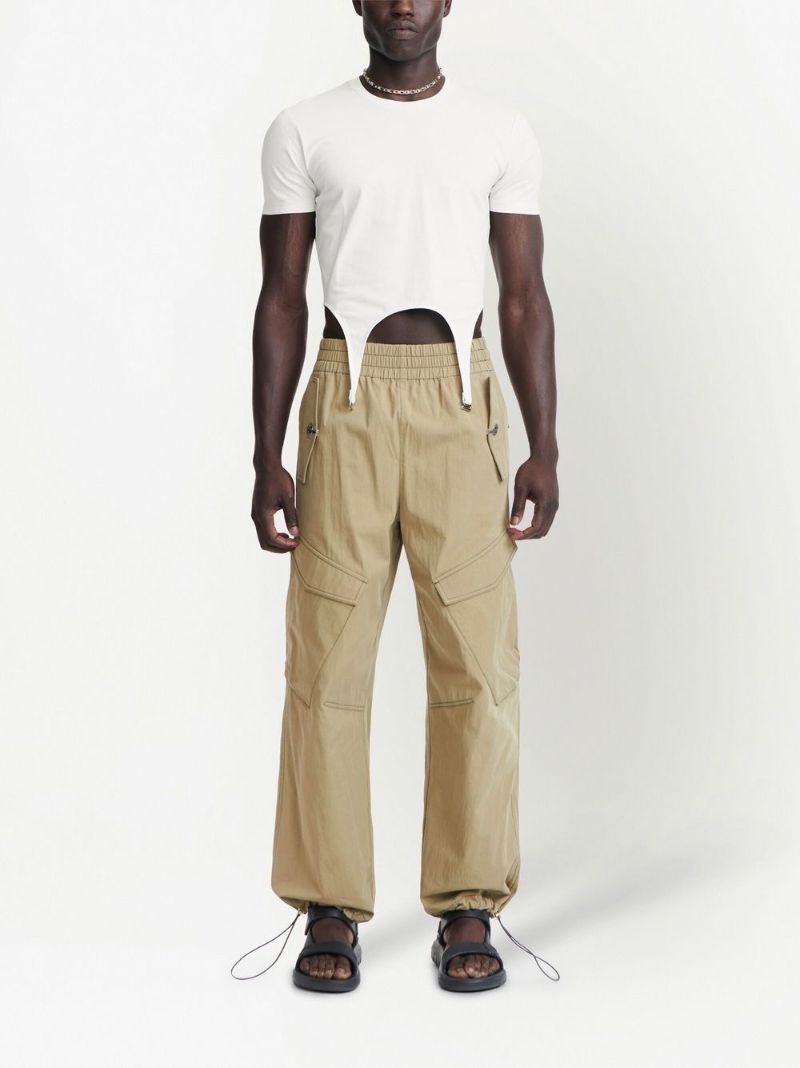 Neutral Latch Straight-leg Cargo Pants