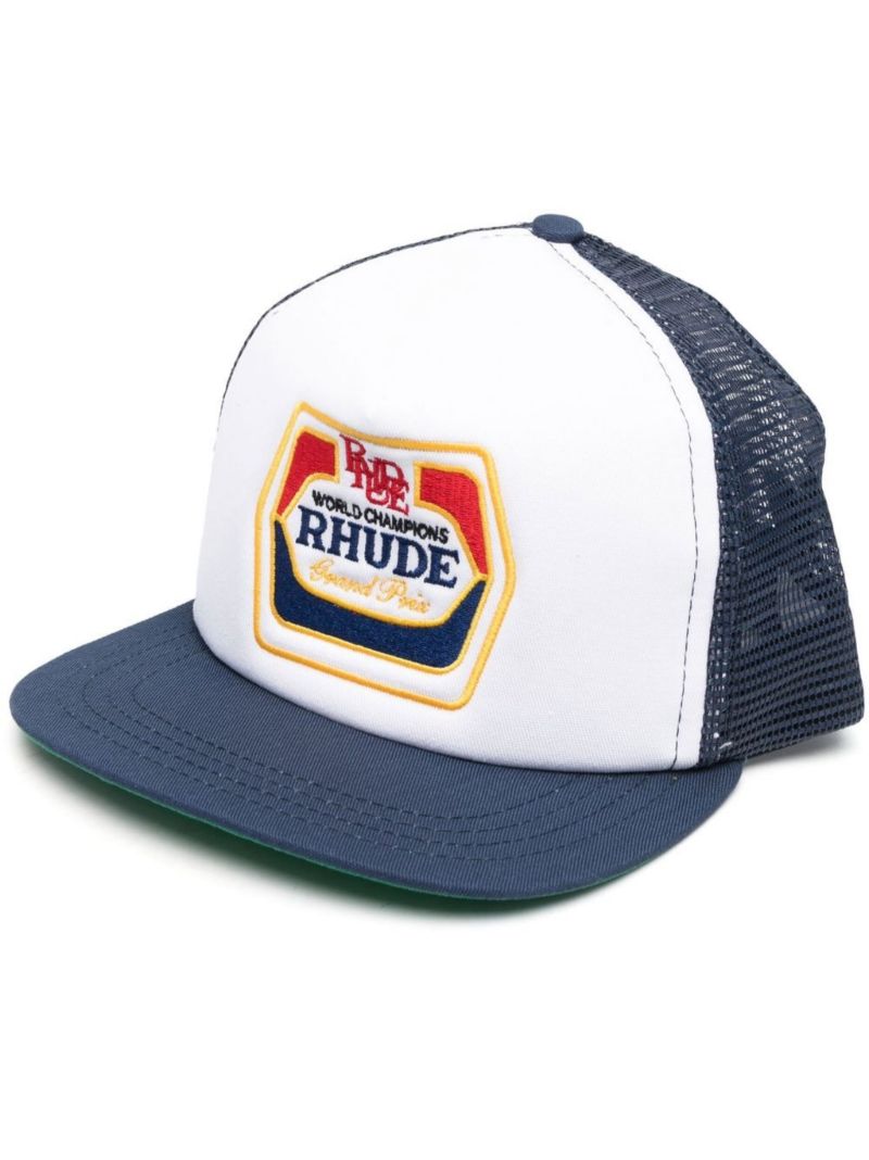 Blue Grand Prix Trucker Cap