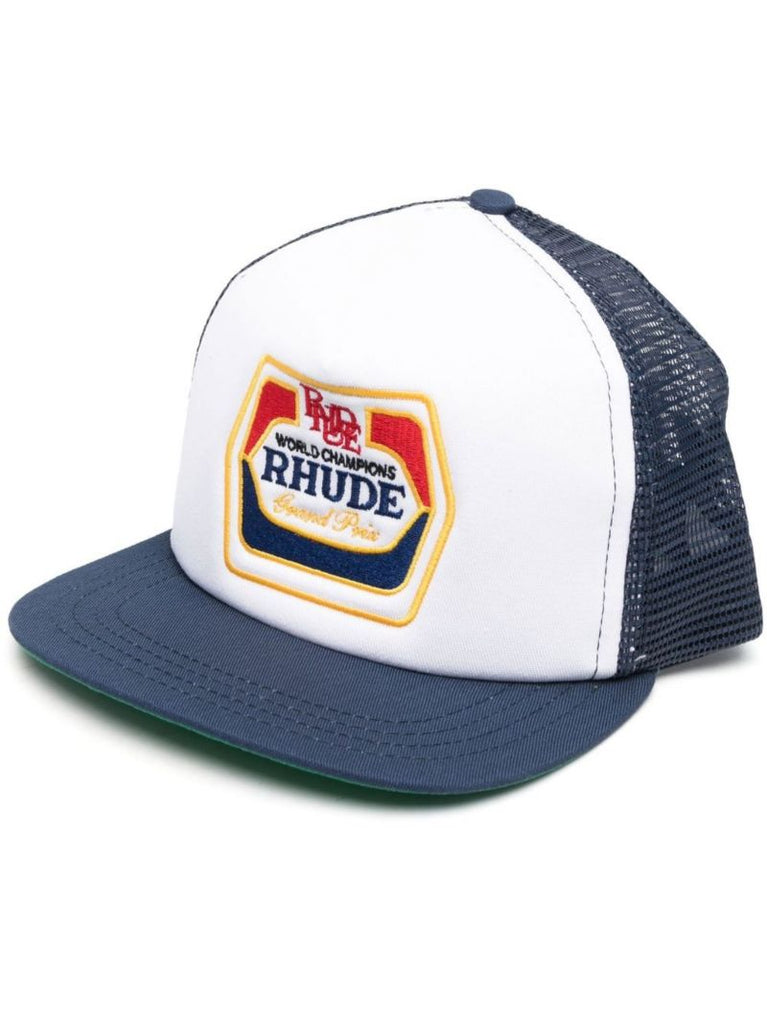 Blue Grand Prix Trucker Cap