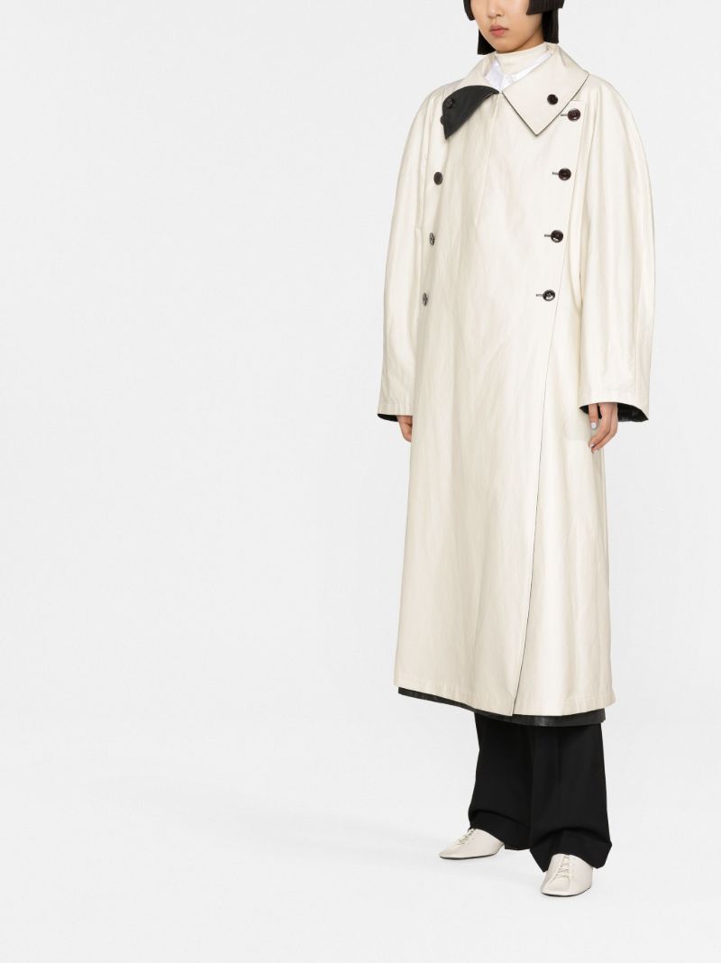 Black Reversible Trench Coat