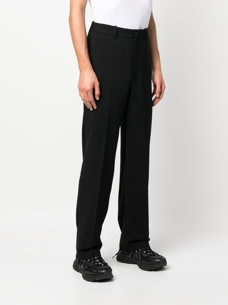 Black Grade Straight Leg Trousers
