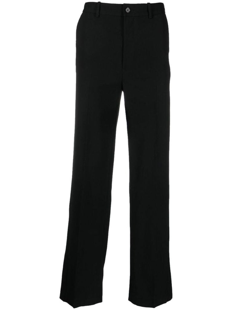 Black Grade Straight Leg Trousers
