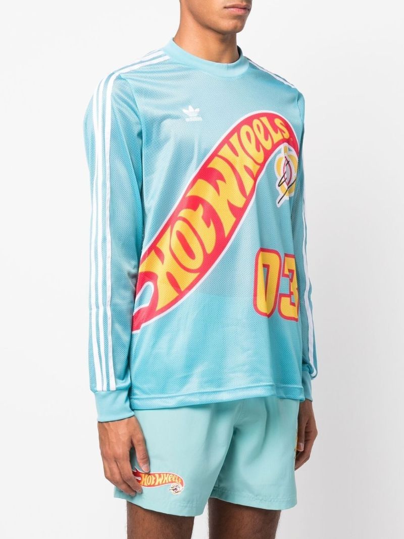 X Sean Wotherspoon X Hot Wheels Blue Printed T-shirt
