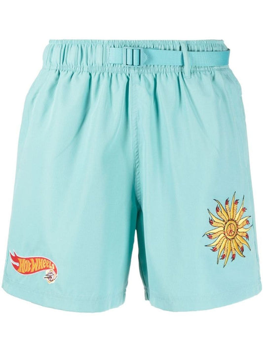 X Sean Wotherspoon X Hot Wheels Blue Deck Shorts