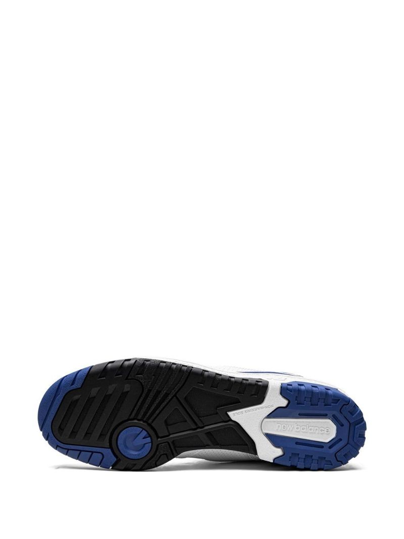 White Bb550 Low-top Sneakers