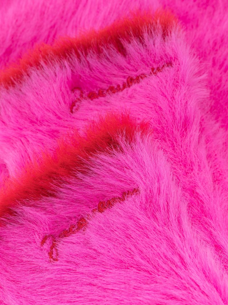 Pink Les Chaussettes Neve Logo Socks