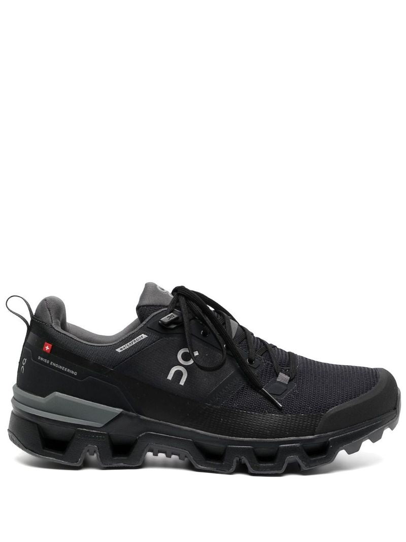 Black Cloudwander Waterproof Sneakers