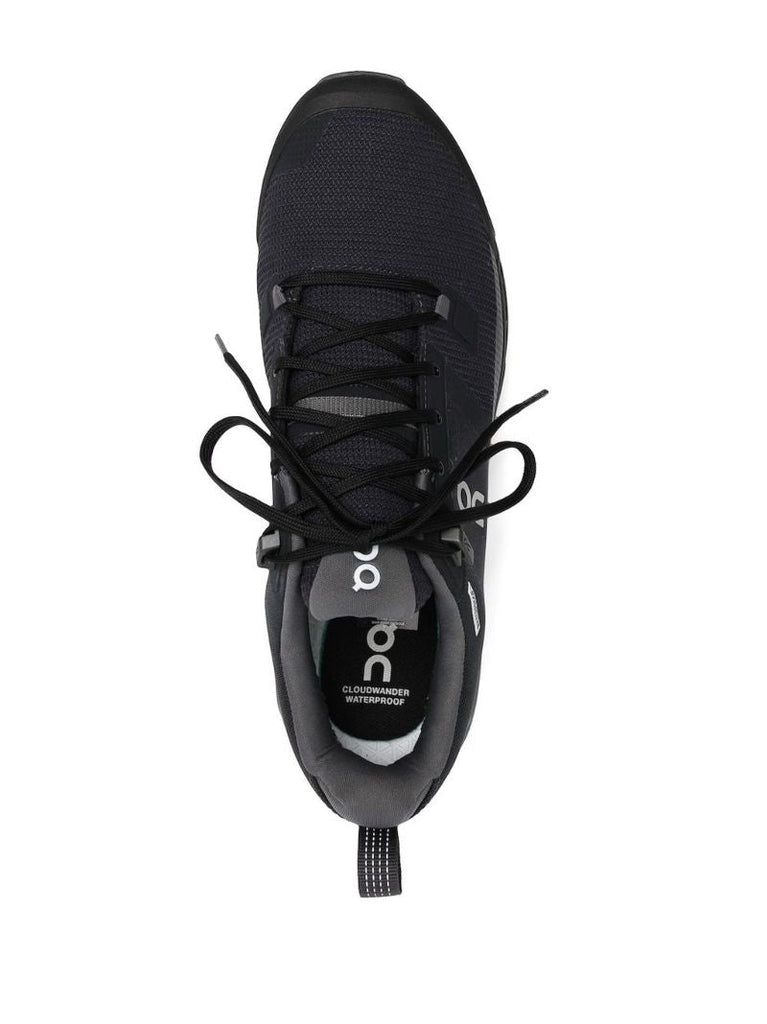 Black Cloudwander Waterproof Sneakers