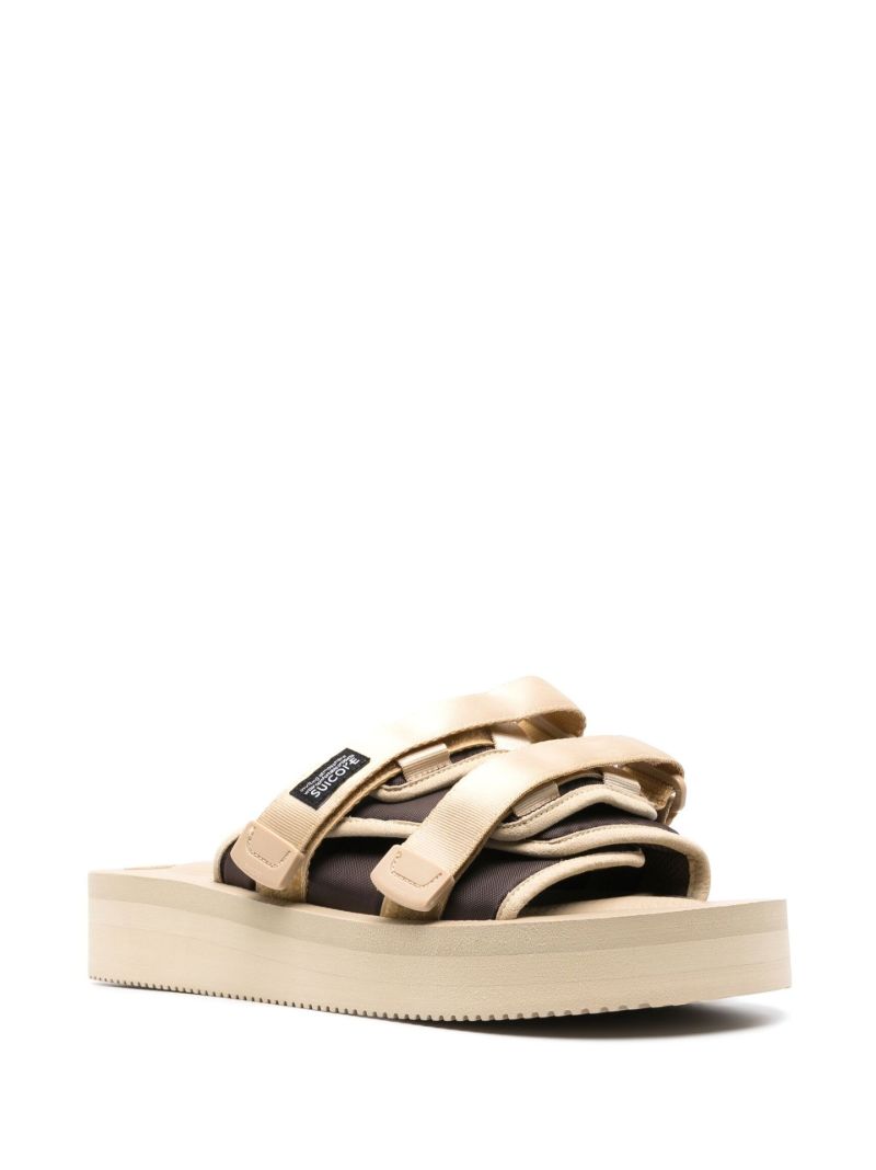 Neutral Moto-vpo Double-strap Sandals