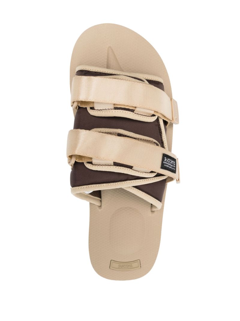 Neutral Moto-vpo Double-strap Sandals