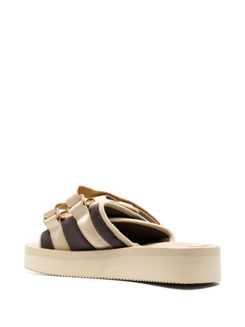 Neutral Moto-vpo Double-strap Sandals